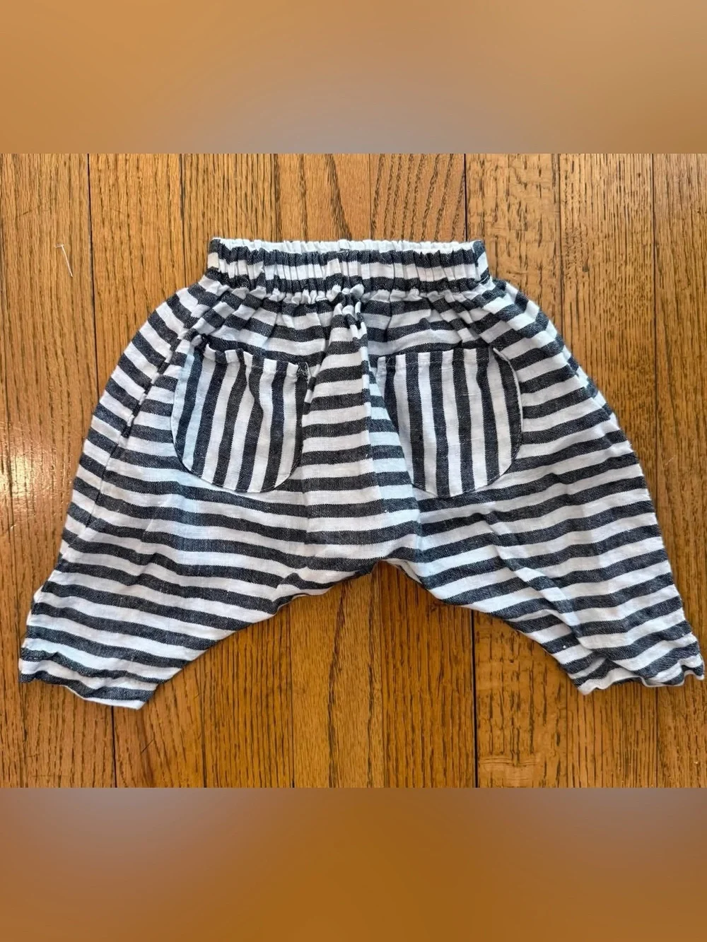 Soor Ploom Striped Harem Pants 6/12 months EUC